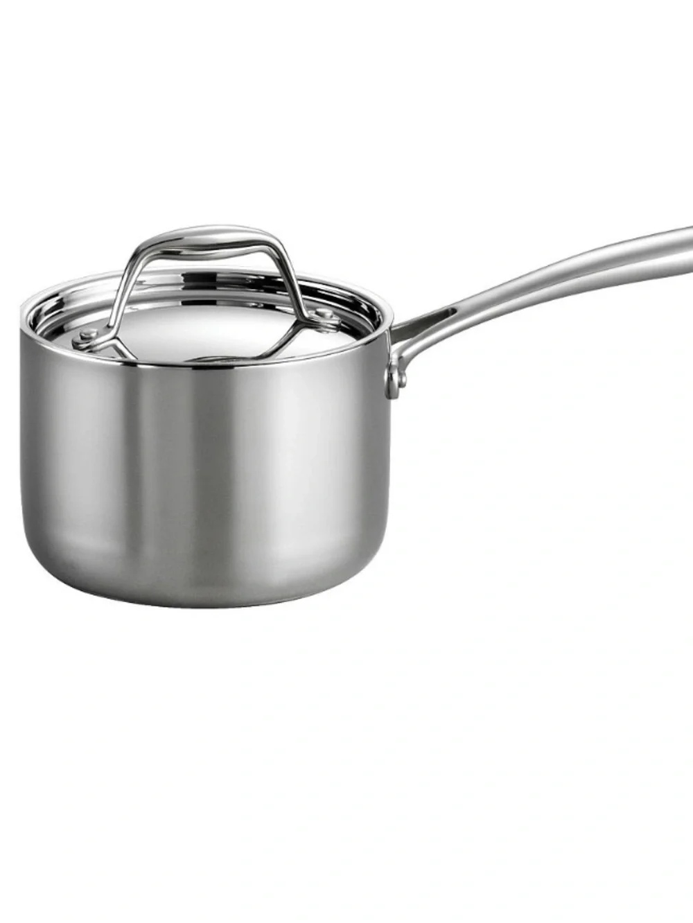 Tramontina, Member’s Mark triply clad 10/18 stainless steel 1.5qt sauce pan lid